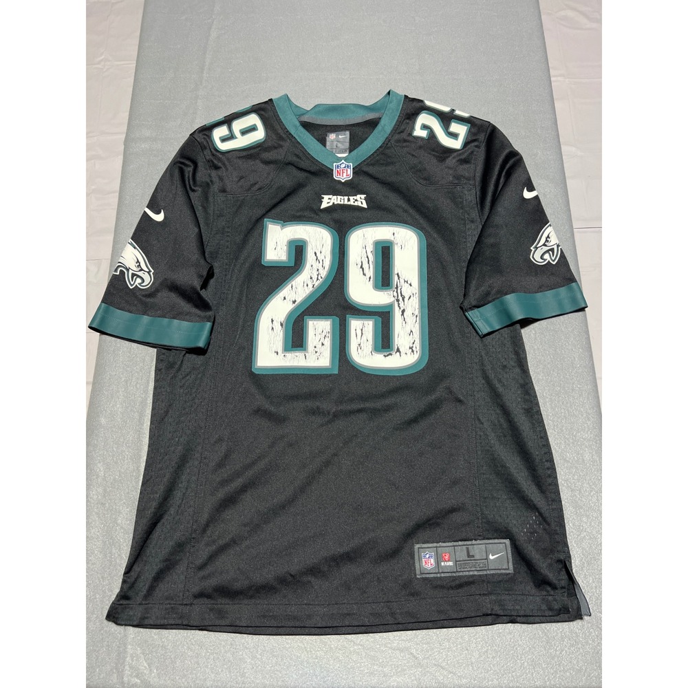 Nike Philadelphia Eagles Murray # 29 NFL Jersey Mens Large On Field Black Green